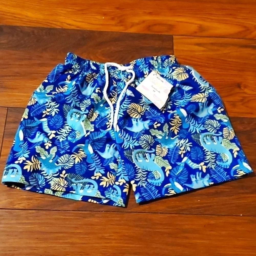 New boys swim trunks size 3T
